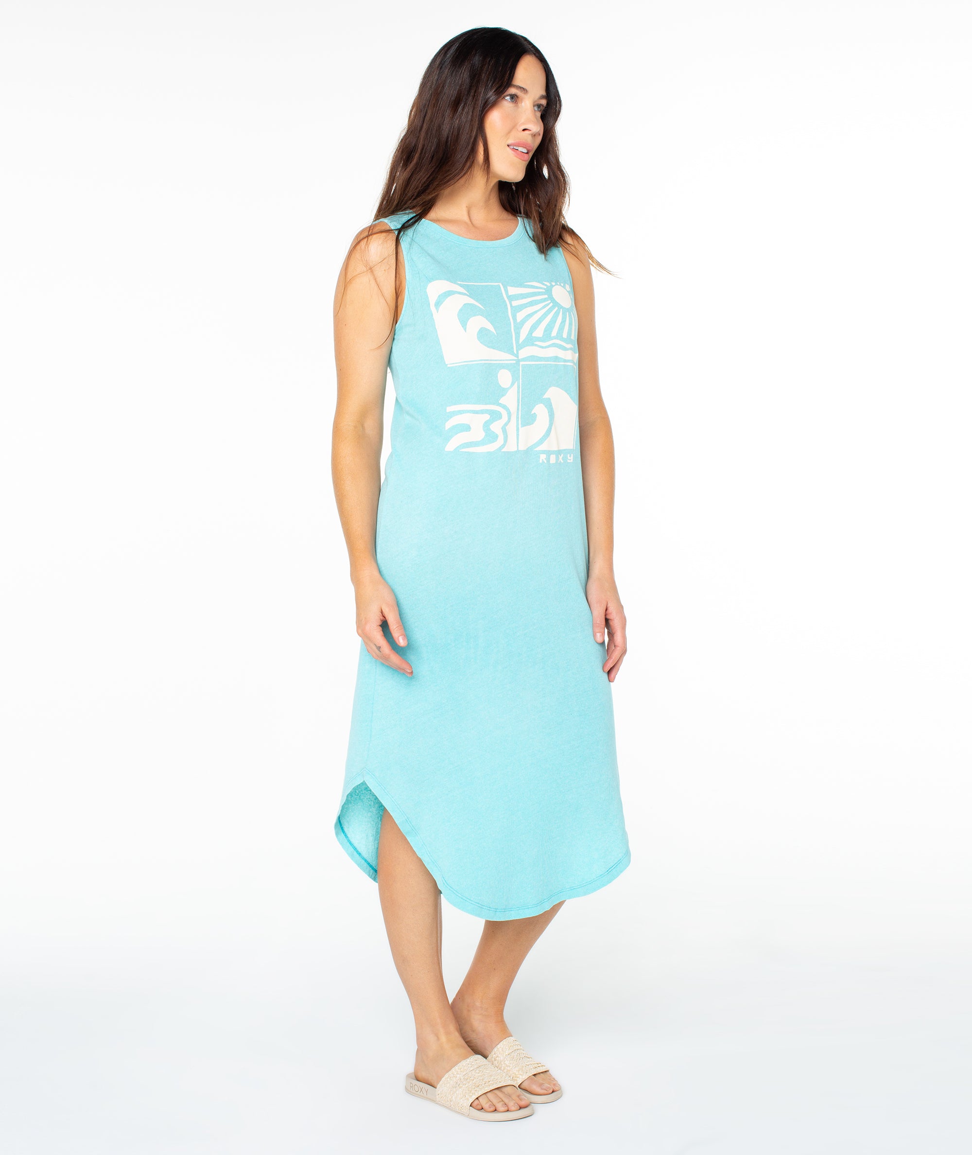 Wave Cuts Wildflower Midi Dress - Image 3