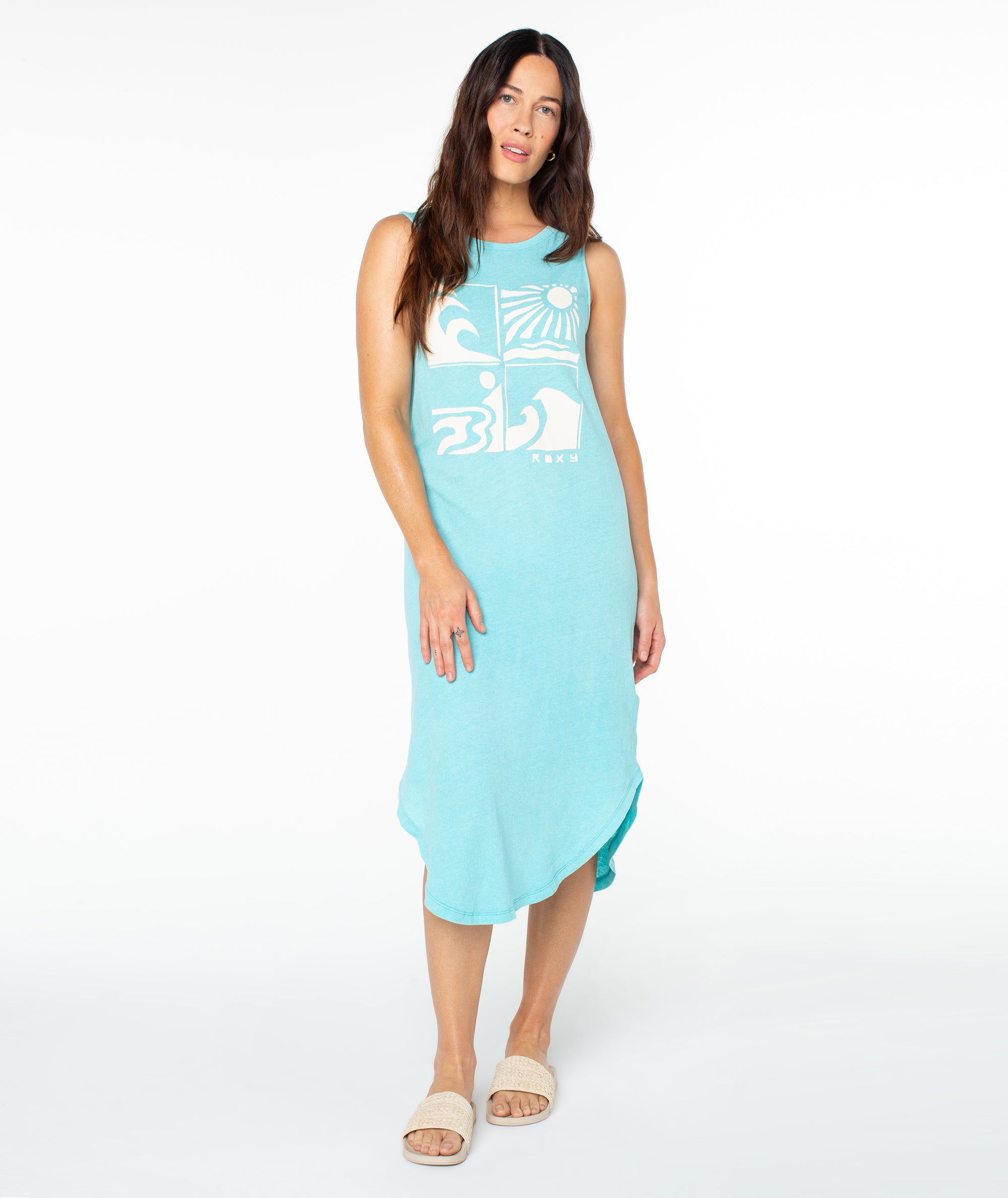Wave Cuts Wildflower Midi Dress - Image 6