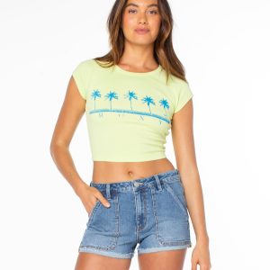 Five Palm Stripe Tee