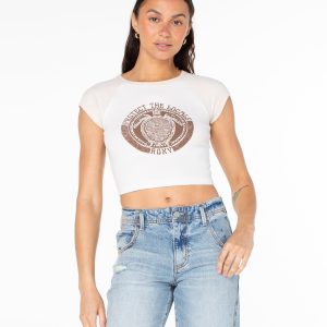 Protect The Locals Cropped Baby Tee