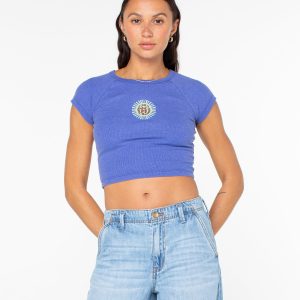 Slow Dive Cropped Baby Tee