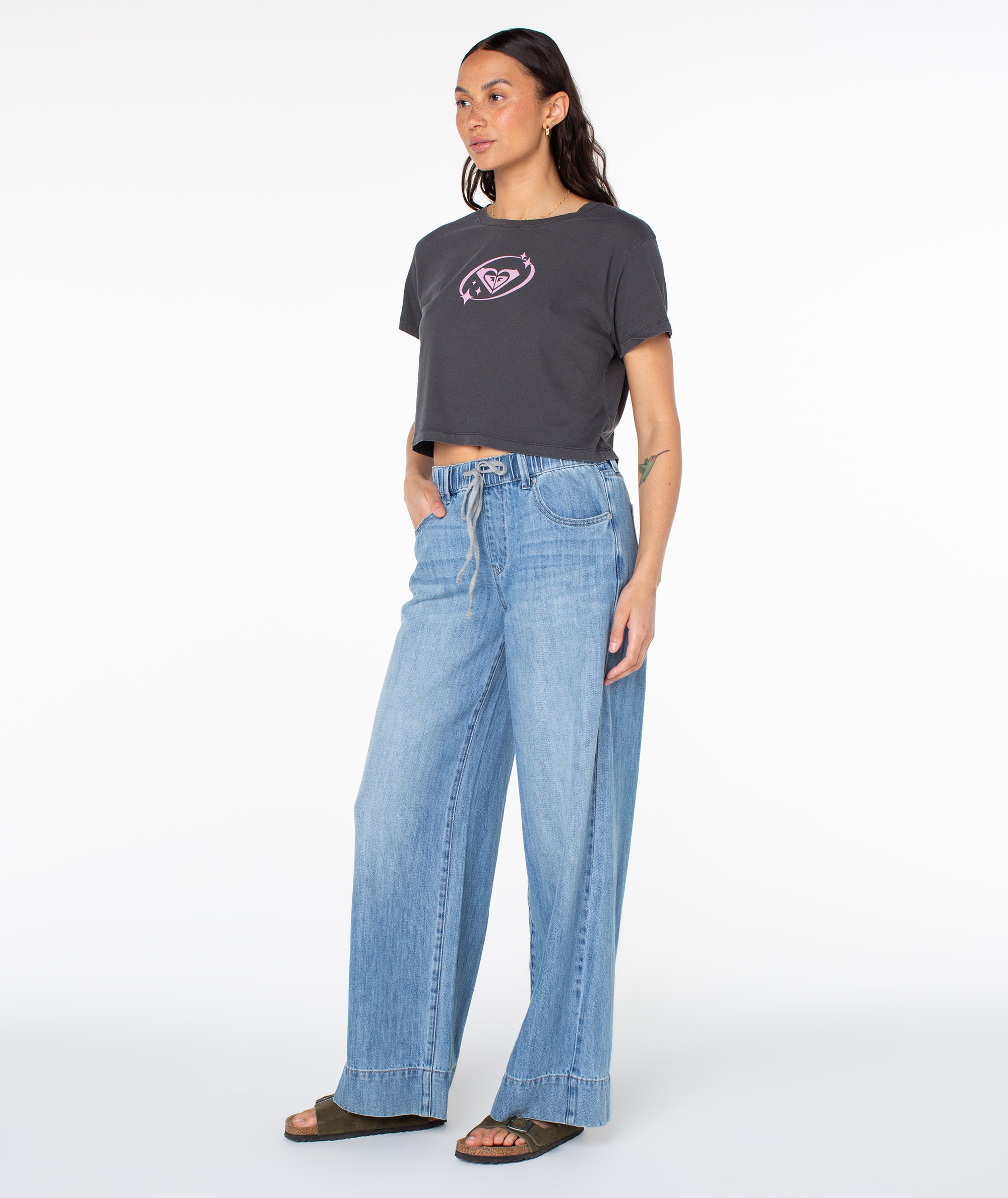 Saturn Classic Cropped Boxy Tee - Image 5
