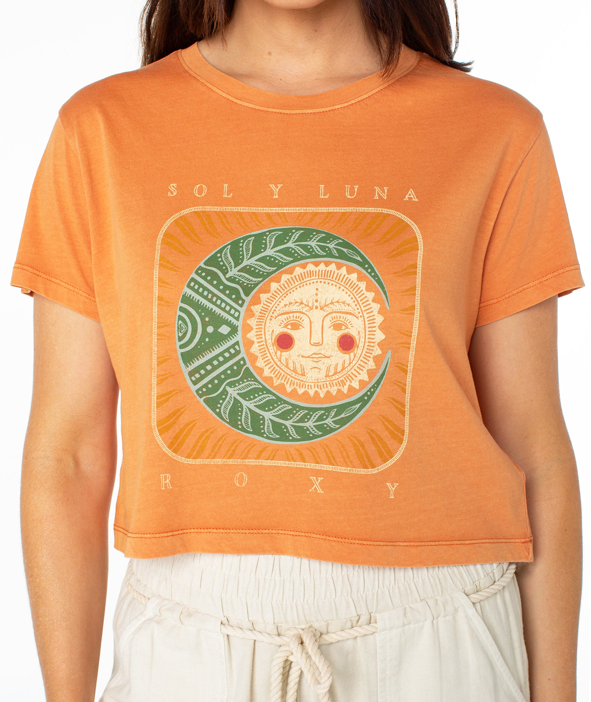 Sol Y Luna Cropped Boxy Tee - Image 5