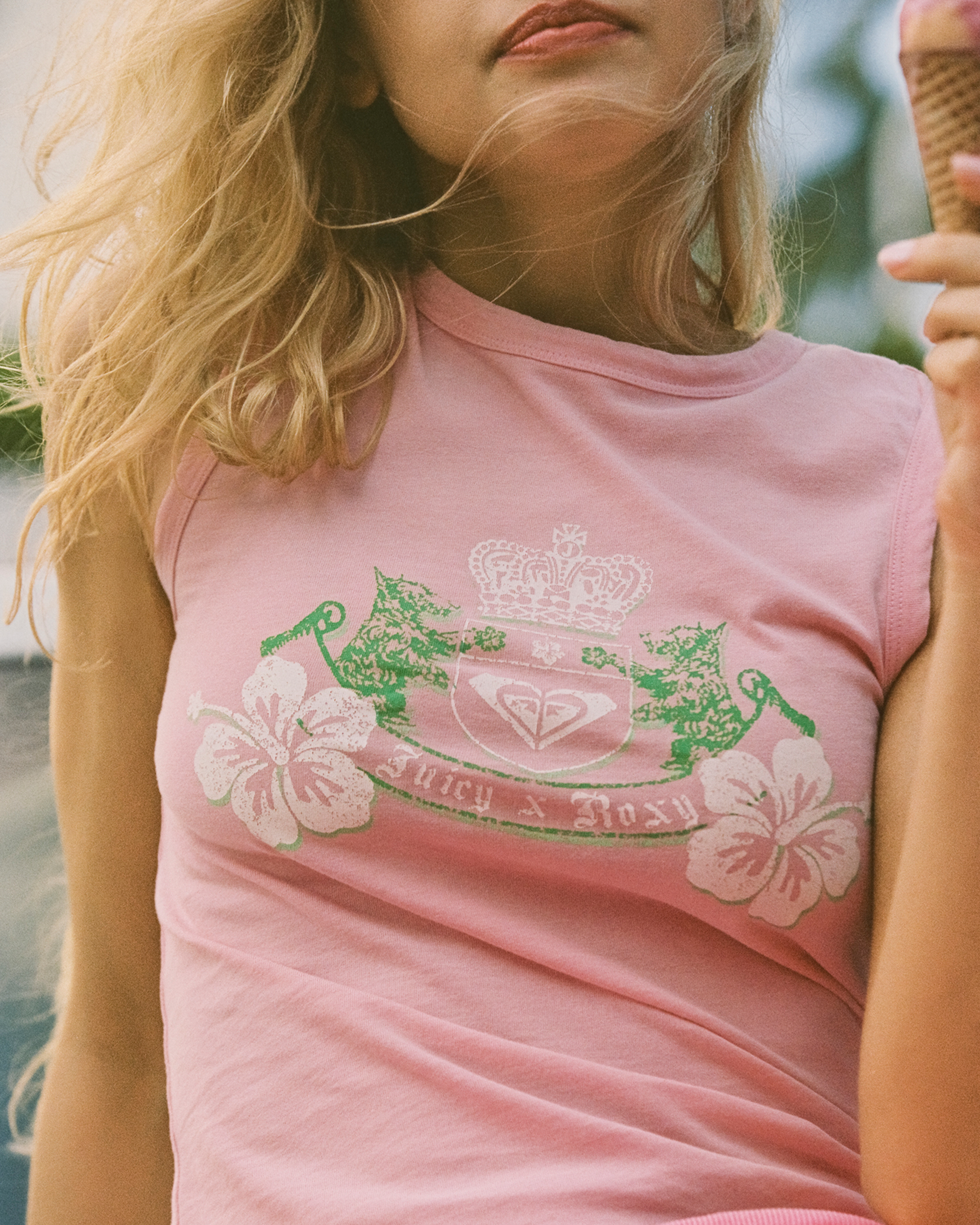 Roxy x Juicy Crest Tank Top - Image 2