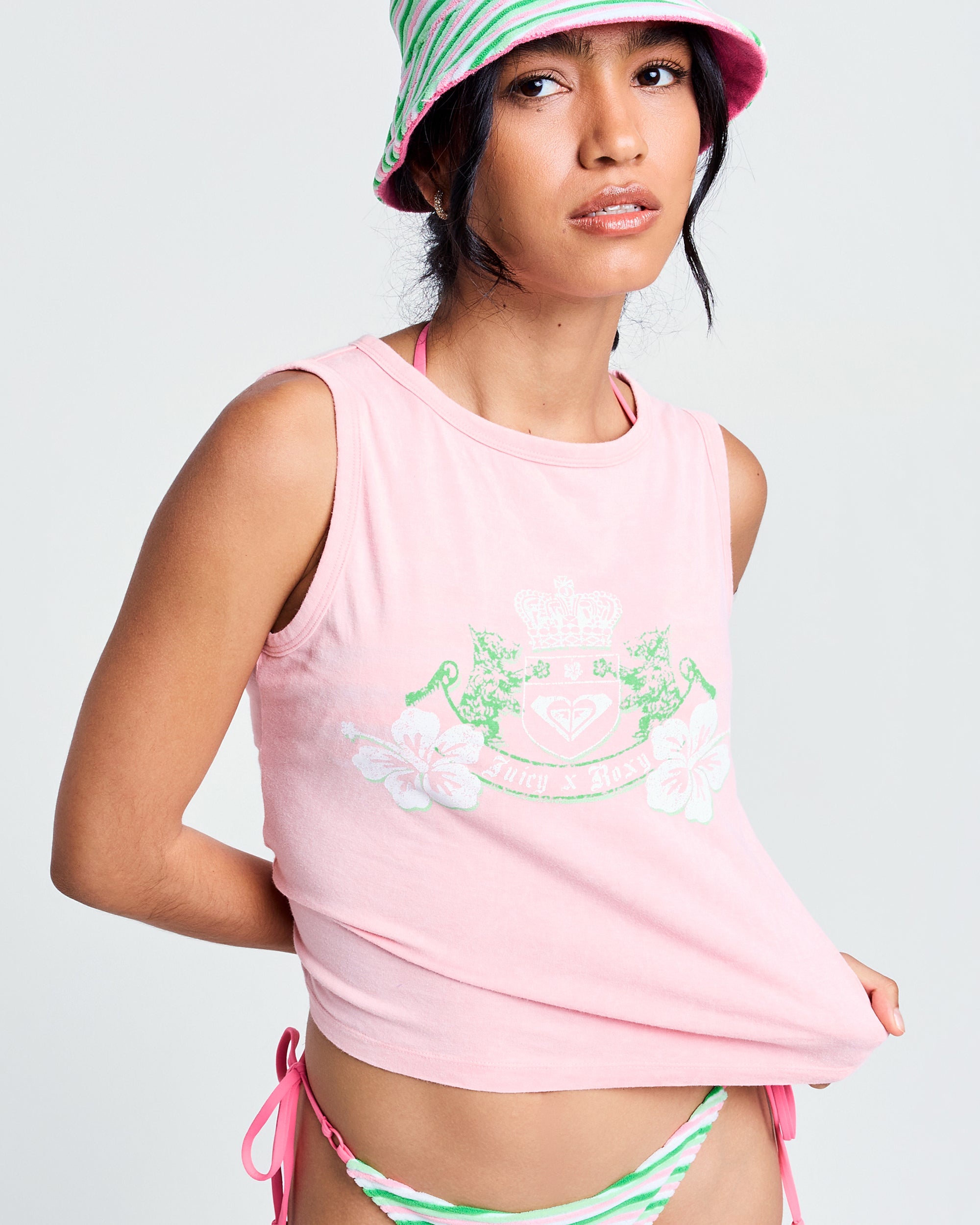 Roxy x Juicy Crest Tank Top - Image 3