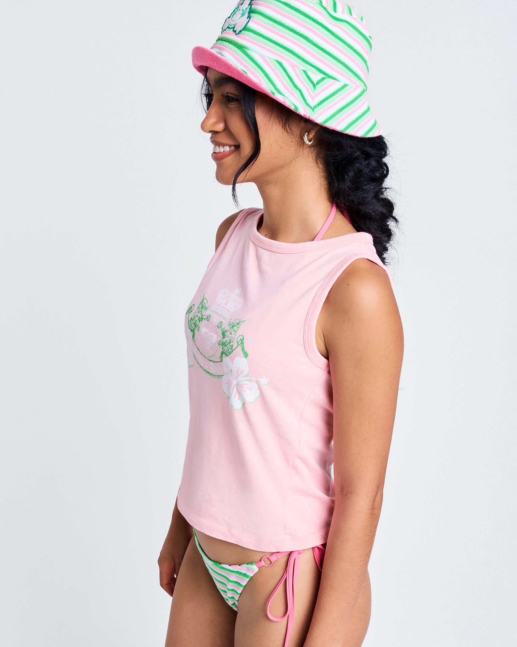 Roxy x Juicy Crest Tank Top - Image 4